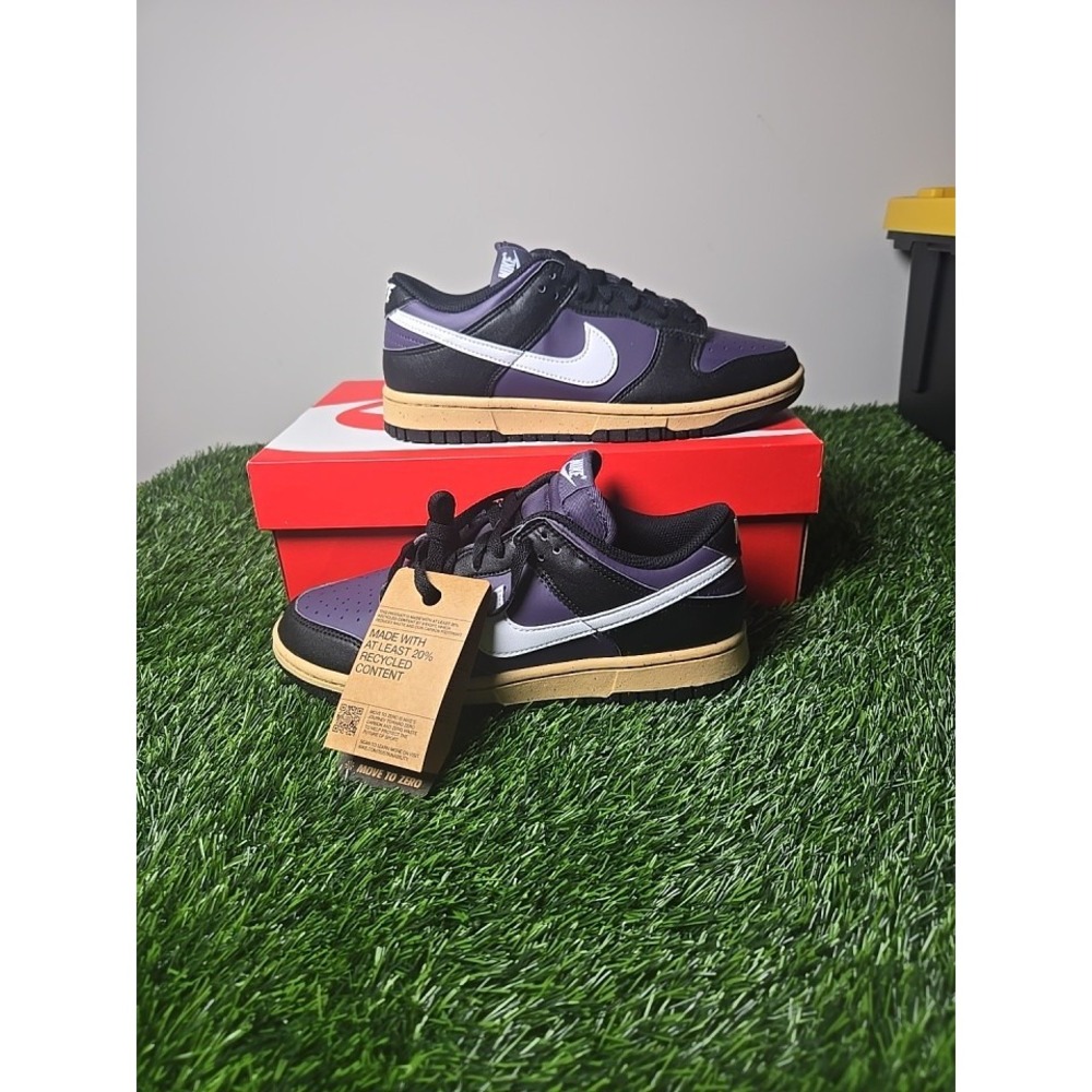 Nike Dunk Low Next Nature Dark Raisin, Athletic Shoes, Sz 8 Women